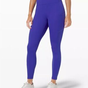 Lululemon Blue High-Waisted Leggings